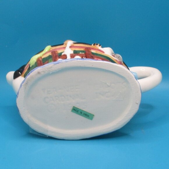 Noah’s Ark Lidded Ceramic Teapot Statue Vtg 1995 U - Picture 6 of 6